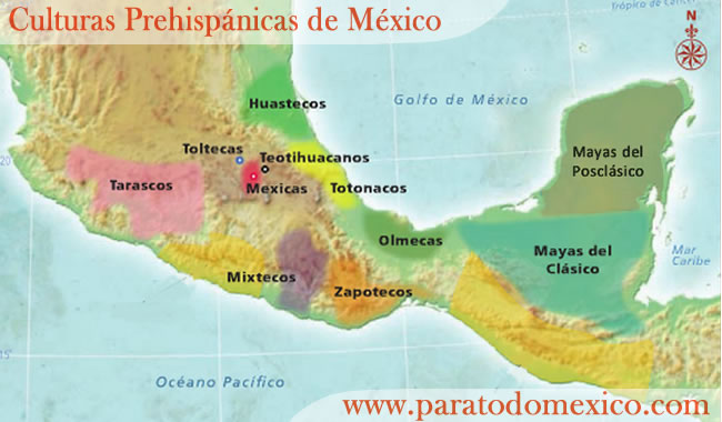 de ahora en adelante Sui Morbosidad Culturas Prehispánicas de México - en orden cronológico